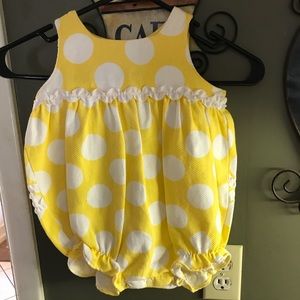 Toddler one piece bubble outfit